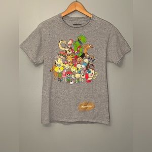 Nickelodeon Cartoons T Shirt Size Small Adult